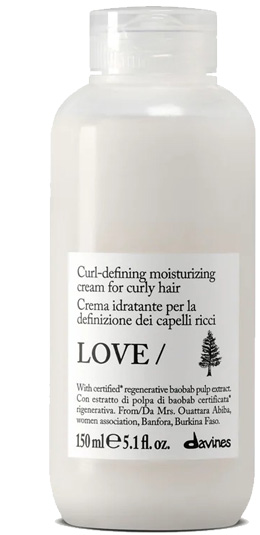 Crema LOVE rizo 2026 de Davines LOVE/ curl cream 2026